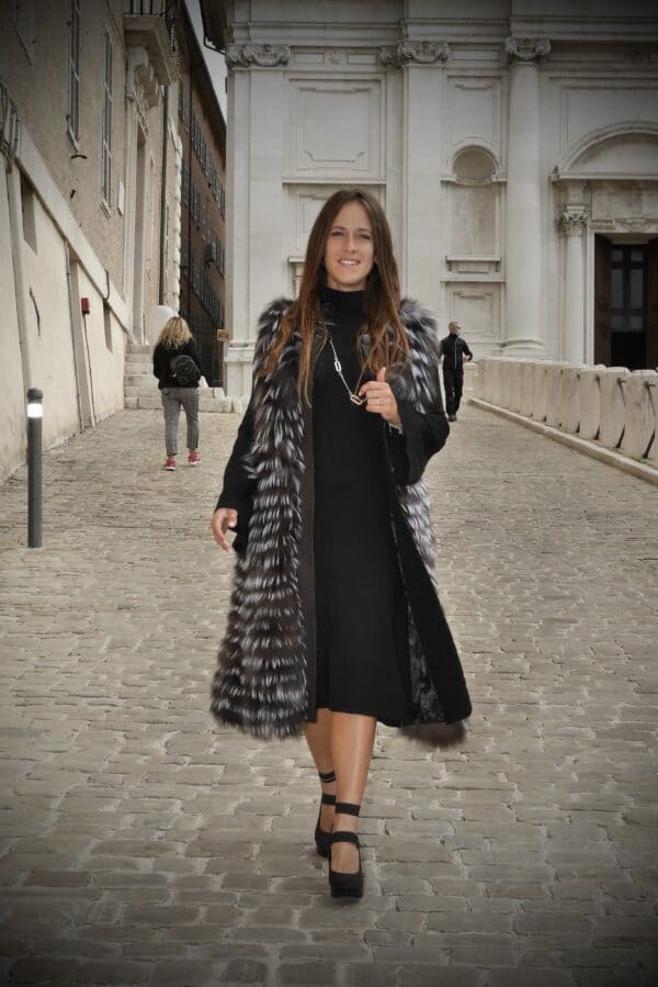 Gilet in volpe